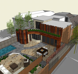 quadrant design 3d visualisation - small image exterior 3D Design #23 - quadrant design architectural and interior design firm hawthorn