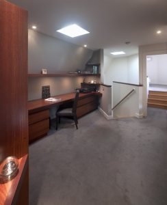 architecture and interior design projects - residential architecture and interior design #9 study room - quadrant design architectural and interior design firm hawthorn